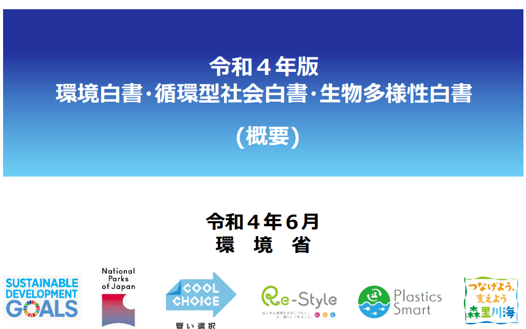 環境省：令和4年版環境白書を公表 Pvリサイクル®